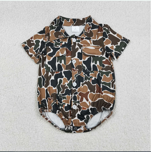 Mameluco de Verano para Bebés Niños con Estampado de Camuflaje de 8 Colores, Ropa para Hermanos - Product Image 3