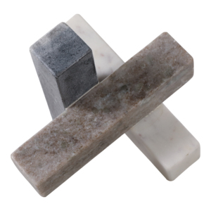 Scultura astratta in pietra, decorazione d'arredo per bagno, ufficio, mensola, soggiorno, statuetta artistica - Product Image 4