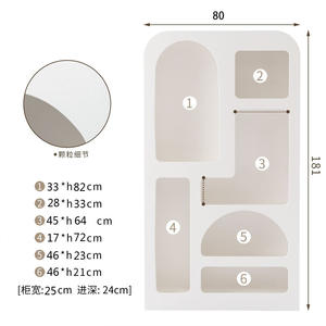 <span class=keywords><strong>Meuble</strong></span> de rangement de luxe, vitrine de présentation, armoire <span class=keywords><strong>d</strong></span>écorative sur pied, style cave, design moderne, <span class=keywords><strong>meuble</strong></span> <span class=keywords><strong>d</strong></span>'appoint - Product Image 6