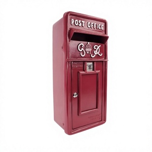 Vente chaude Grande Boîte Aux Lettres Boîte Aux Lettres Sûre Et Sécurisée Boîte Aux Lettres Robuste Boîte De Rangement Murale Pour La Décoration Intérieure Et Extérieure - Product Image 1