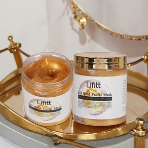 Lifitt Masker Wajah Anti Penuaan, masker wajah Anti Penuaan, masker wajah Anti Keriput, masker kolagen emas 24K, perawatan detoks wajah - Product Image 6