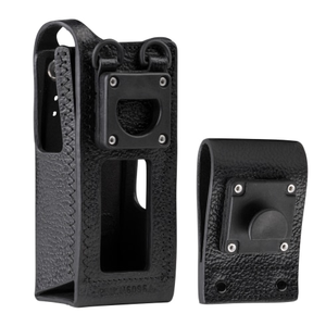 กระเป๋าหนังแข็ง PMLN6096A พร้อมห่วงเข็มขัดหมุนสำหรับวิทยุแบบไม่มีจอแสดงผลสำหรับ DP4401EX DGP8050EX Motorola walkie talkie - Product Image 2
