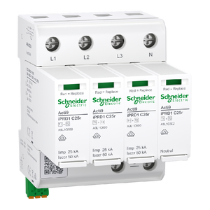 Pronta Consegna Originale A9l1c625 Acti9 Iprd1 C25r T1+2 3p+n Fornitore PLC - Product Image 1