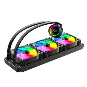 COOLMOON Gaming Computer CPU 360mm Radiator Copper Heatsink Liquid Cooled RGB Fan CPU PC Computer Cooler For Gaming PC Parts