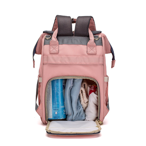 Lequeen newty cho các bà mẹ bé túi Wit Thiết kế tã Ba lô túi công suất lớn cho các bà mẹ bé túi với tã thay đổi <span class=keywords><strong>Pad</strong></span> - Product Image 4