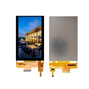 HL Modul Layar LCD IPS 5 Inci 1080P dengan Layar Sentuh dan Papan Driver untuk Raspberry LCD Dapat Dibaca Sinar Matahari Luar Ruangan Kecerahan Tinggi
