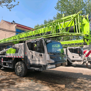 Grue hydraulique d'occasion ZOOMLION de 25 tonnes, grue de construction, grue sur roues d'occasion Zoomlion avec système électrique à vendre - Product Image 1