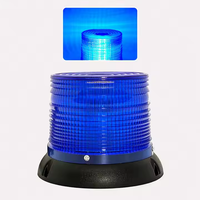 Neue 12V 24V Amber Blau Rot LED Warnblinkleuchte 6000K Notfall-Verkehrs-Stroboskoplicht Scheinwerfer