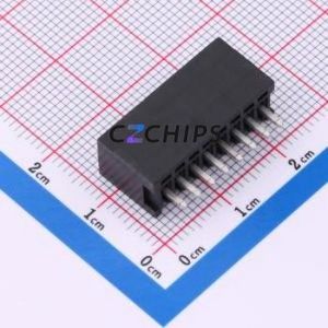 DB2EVC-2.5-8P-BK Plug-in Terminal Block Through hole,P=2.5mm Connector Board-to-Board / Socket - Closed 1x8P 2.5mm Black - Product Image 2