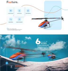 Helicópteros RC <span class=keywords><strong>WLtoys</strong></span> <span class=keywords><strong>K127</strong></span> V911S 2.4G Avión de Radiocontrol Avión a Control Remoto con Giroscopio de 6 Ejes Juguetes Aeronaves - Product Image 6