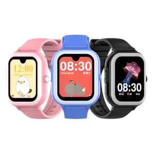 4G Android Kid Smart Watch avec écran AMOLED GPS Tracker Carte SIM Kid Smartwatch Support <span class=keywords><strong>Whatsapp</strong></span> 1GB + 8GB Mémoire Kids GPS Watch - Product Image 1