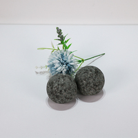 Boule d'eau rotative en pierre, design moderne et épuré, pour décoration de table, présentoir de salle d'exposition et bijoux