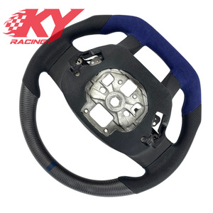 Volant sport en fibre de carbone et suède personnalisé pour Ford Raptor XLT F250 F350 F150 Ranger F450 Shelby STX Rattler Lobo R - Product Image 3