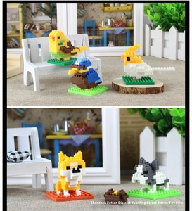 XR Factory Direct 1:8 Escala DIY Animal Ortografía Ilustraciones Partículas pequeñas Juegos de bloques de construcción Creatividad educativa Plástico - Product Image 6