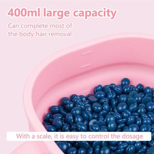 Moehair <span class=keywords><strong>3</strong></span>-en-1 Rose Pliable Chauffe-Cire en Silicone Pot D<span class=keywords><strong>épil</strong></span>atoire Chauffage Melter Set avec Cire pour Usage Domestique - Product Image 3