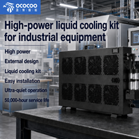Kit de refroidissement liquide tout-en-un professionnel OCOCOO 360 mm, module de refroidissement par eau personnalisé pour l'informatique industrielle et professionnelle