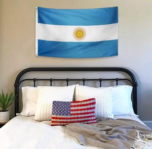 Bandera de <span class=keywords><strong>Argentina</strong></span>, disponible, 3x5 pies, 90x150cm, AR, 1 unidad - Product Image 2