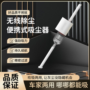 Cz-100 <b>Mini</b> <b>Cordless</b> <b>Handheld</b> <b>Vacuum</b> <b>Cleaner</b> White 0.3L Portable Lightweight Cyclone Technology Washable Filter - Product Image 3