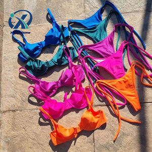 Kunden spezifische Bikini Badeanzug Damenmode Bade bekleidung mit Stahlring Bikini Set & Beach wear - Product Image 1