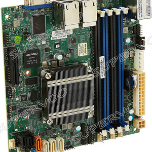 Placa Base para Servidor Mini-ITX A2SDI-4C-HLN4F 4DIMM, Chipset C3558, A2SDI-4C-HLN4F, Placa Base para Servidor Mini-ITX 4DIMM - Product Image 2