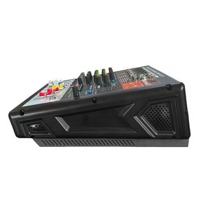 TopYun MX-403 Ses Güç Amplifikatörü Mikser 4 Kanal 250W*2 16DSP ile 48V Phantom/Güçlendirilmiş Çift 5 Bant EQ Ses Mikseri Düğün Partisi için - Product Image 3
