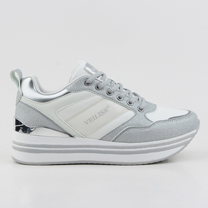 Nouvelles baskets <span class=keywords><strong>compensées</strong></span> pour femmes Wedge <span class=keywords><strong>Tennis</strong></span> antidérapant femmes mode baskets grosses chaussures chaussures décontractées femmes marche Style chaussures - Product Image 3