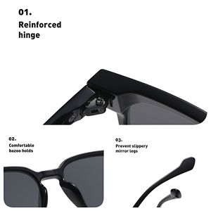 Gafas de Sol Retro de Moda con Lentes AC para Hombre, Gafas con Bloqueo de Luz Azul, Personalizadas OEM, Unisex, al por Mayor, de Alta Gama y Lujo - Product Image 5