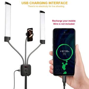 Lampe à cils à double bras glamcor light demi-anneau led pour salon de coiffure beauté maquilleur - Product Image 4