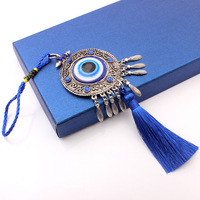 Jajazar — pendentif mural mauvais œil bleu turc, décoration, amulettes, ornement de voiture, maison, jardin, porte-clés, Protection, cadeau porte-bonheur