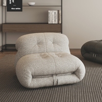Fauteuil inclinable moderne et créatif en acier, style hippopotame rétro, pour la détente, nouveau modèle simple