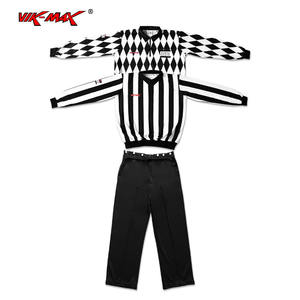 Maillot d'arbitre de hockey sur glace personnalisé avec logo – Tenue de base sportive pour arbitre de hockey - Product Image 1