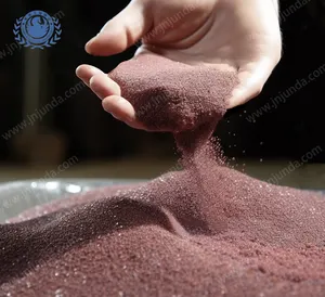 Abrasive Material Fe2O3 29.5% Garnet Sand 30/60 for Removing Stainless Steel Rust