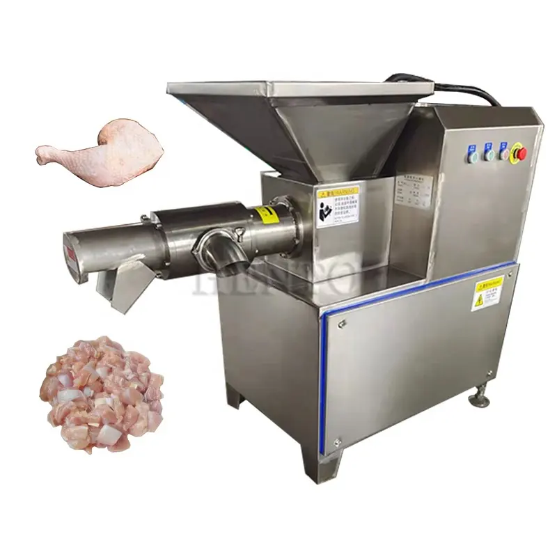 Máquina de separação de ossos de carne de frango/Separador de ossos de carne de coelho congelado/Medicanicamente desossada carne de frango