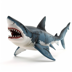 Edição limitada <span class=keywords><strong>Shark</strong></span> Week Collectibles 3D Custom Toy Pvc Soft Designer Art Vinyl <span class=keywords><strong>Shark</strong></span> Toy - Product Image 1