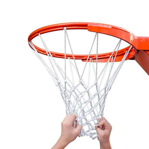 Filet <span class=keywords><strong>de</strong></span> remplacement pour <span class=keywords><strong>panier</strong></span> <span class=keywords><strong>de</strong></span> <span class=keywords><strong>basket</strong></span> blanc haute qualité et robuste, compatible avec support <span class=keywords><strong>de</strong></span> <span class=keywords><strong>basket</strong></span> 12 boucles, pour paniers intérieurs et extérieurs - Product Image 3