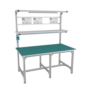 Manufacturer's Customized Workbench Workstation Steel Aluminum Profile Used for Retail Assembly Line Custom <b>Work</b> <b>Table</b> - Product Image 4