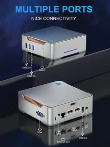 Mini PC 2023 GK3 Plus, 12e génération Alder Lake - N95 N5100; <span class=keywords><strong>N5105</strong></span>; N5095, mini PC de jeu, Win11 Pro, 4K, double WiFi, mini ordinateur professionnel - Product Image 6