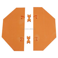 Tapis de Mahjong flottant hexagonal en EVA, design pliable personnalisé en usine, pour jeux de Mahjong américain, tables flottantes pour piscine