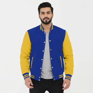 Chaqueta Varsity para Hombre con el Mejor Diseño y MOQ Bajo para Venta en Línea, Chaqueta Varsity para Hombre Hecha con la Mejor Tela y Etiqueta Privada Personalizada - Product Image 1