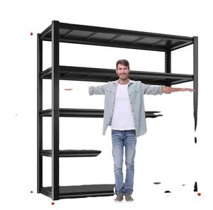 Sistema de estanterías sin pernos Estantes de almacenamiento Unidades de estanterías Estantes de almacenamiento Estantes de servicio pesado para almacén - Product Image 4