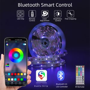 SMD5050 5M 12V Smart IP65 impermeable RGB tira de luz <span class=keywords><strong>LED</strong></span> con aplicación <span class=keywords><strong>Wifi</strong></span> controlado hogar Luz <span class=keywords><strong>Led</strong></span> para decoración tira de luz <span class=keywords><strong>Led</strong></span> - Product Image 3