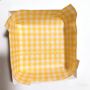 Hojas de Papel Encerado Personalizadas para Navidad, para Forrar Cestas de Alimentos, para Sándwiches, Hamburguesas, Hojas de Papel Encerado a Cuadros - Product Image 6