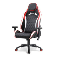 Chaise de jeu moderne pivotante à 360° avec roulettes silencieuses, dossier haut réglable, durable, personnalisable avec logo, pour Esports, livraison gratuite