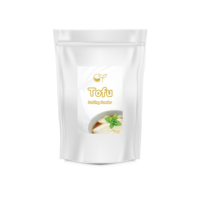 Poudre de pudding lisse en gros, poudre de pudding au tofu, fabricant taïwanais, 1kg*20 sachets/carton, 18 mois, pour desserts