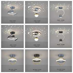 Moderne graue LED-Decken leuchten für Schlafzimmer Esszimmer Wohnzimmer Flur Vielseitige minimalist ische quadratische Design-Wechselstrom quelle - Product Image 5