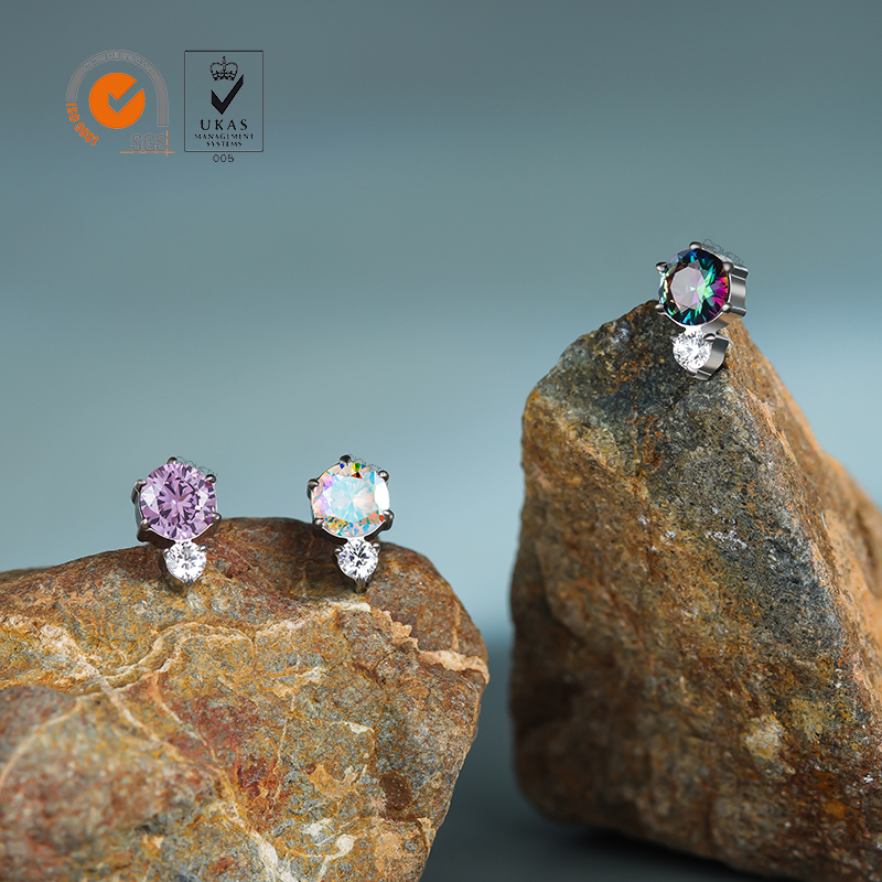 titanium dermal top jewelry