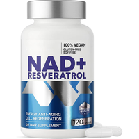 Complément Alimentaire en Capsules pour Hommes, Boost d'Énergie, Sélénium, NAD, Approvisionnement en Gros