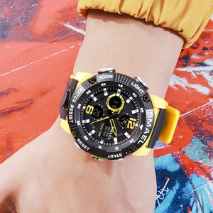 Relojes SMAEL 8039 de Estilo Analógico y Digital para Hombre, Relojes de Pulsera Deportivos Resistentes al Agua - Product Image 1