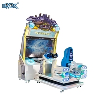 Arcade Park Entertainment Jeux à pièces Avion Pistolet Tir Vol Simulateur de course Conduite dynamique Machine d'arcade