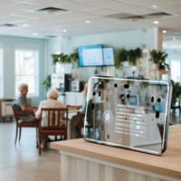 Terminal de surveillance de la santé intelligent portable de bureau avec capteur, analyseur biométrique sans contact alimenté par l'IA, en alliage d'aluminium